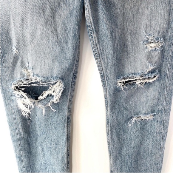 Agolde Women's Light Blue Distressed Jeans - Picture 5 of 12